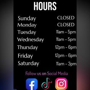 Happy New Year 2026 ALL SHIPPING RESUMES ON THE WEEK OF 1/5 Thanks You